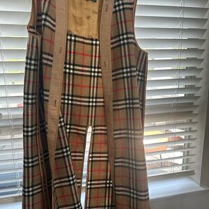 Burberry wool liner 41”